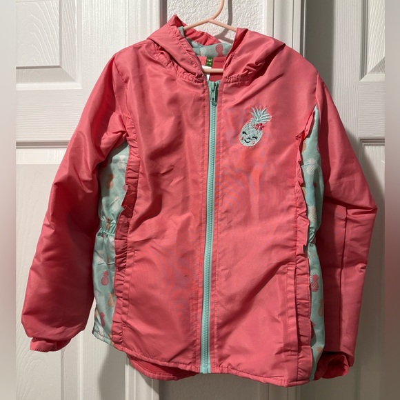 Lily & Dan girls size 7-8 rain jacket. Used but in excellent condition! - Picture 1 of 8